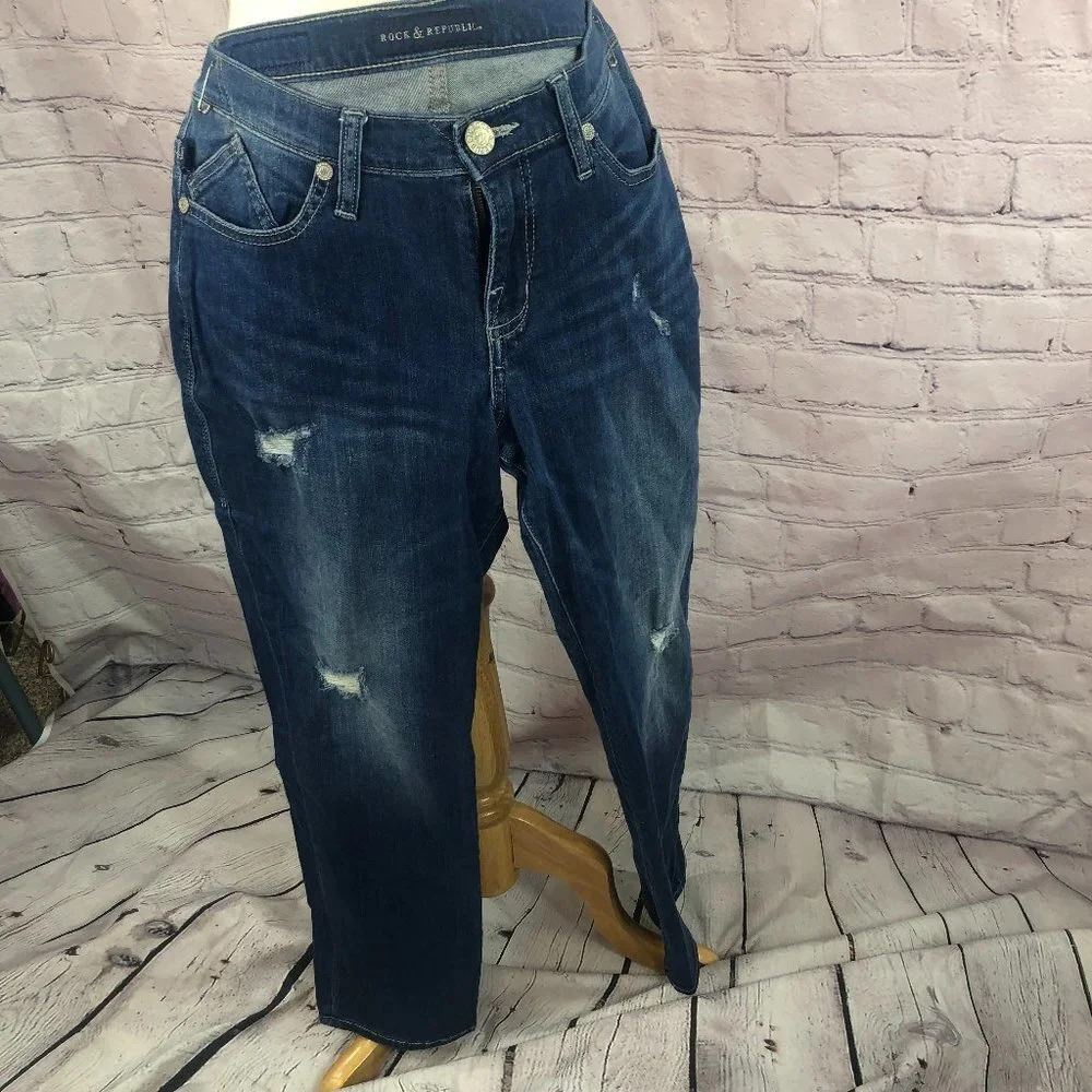 Rock & republic INDEE jeans size 6 M